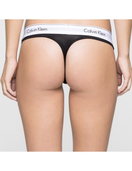 Calvin Klein Modern Cotton String Zwart