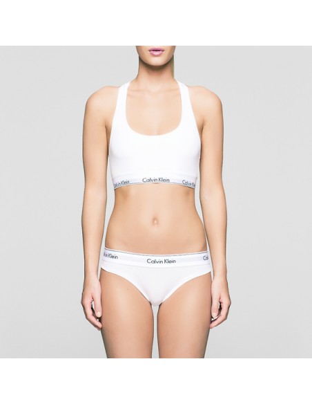 Calvin Klein Modern Cotton Bralette Wit