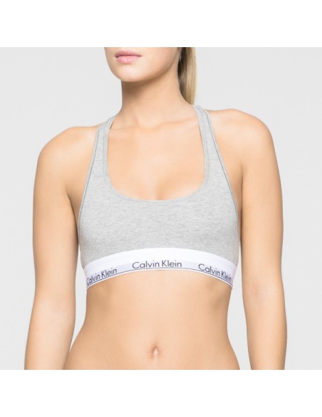 Calvin Klein Modern Cotton Bralette Grijs