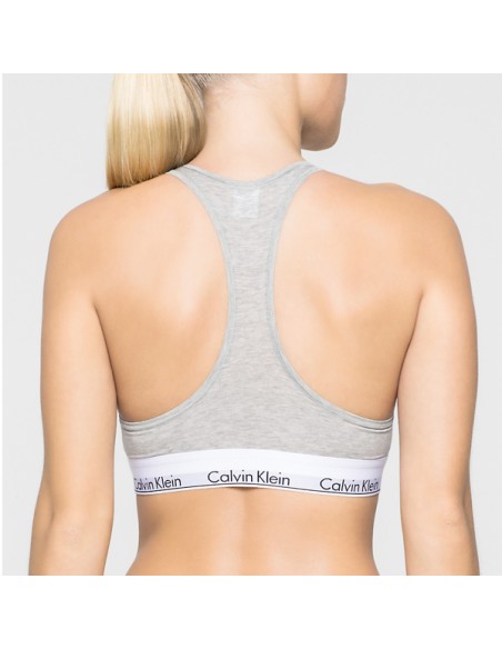 Calvin Klein Modern Cotton Bralette Grijs