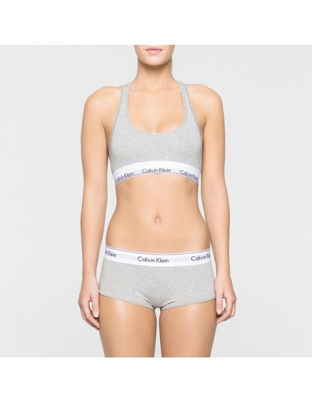 Calvin Klein Modern Cotton Bralette Grijs