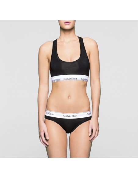 Calvin Klein Modern Cotton Bralette Zwart