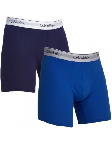 Calvin Klein Ondergoed Modern Cotton Stretch Boxer Blue 2Pack