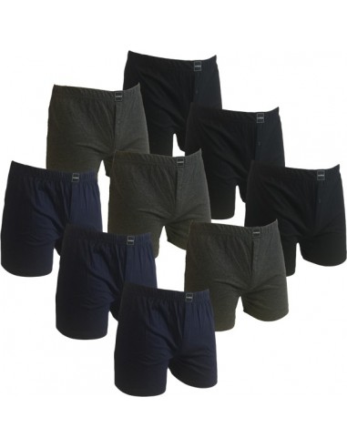 Gino Santi (Suaque) Klassieke boxer 9 pak Navy, zwart, blauw