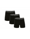 MuchachoMalo Solid 185 Black 3Pack Heren Boxershorts