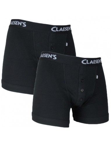 Claesens Basics harlem boxer black 2 pack