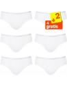 Sloggi Men Basic Midi wit 4+2 Gratis