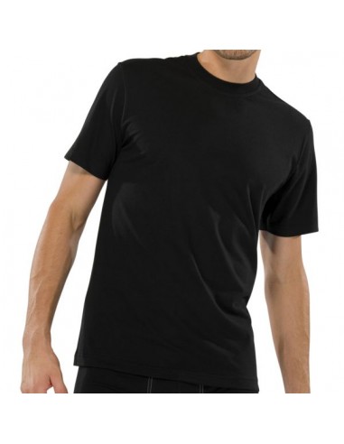 Schiesser American T-Shirt 2Pack Zwart