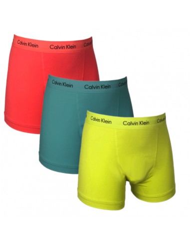 Calvin Klein Ondergoed color mix 3Pack Green Blue Red Long Trunk