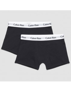 Calvin Klein Modern Cotton Zwart 2Pack Boxershorts Jongens Ondergoed 2