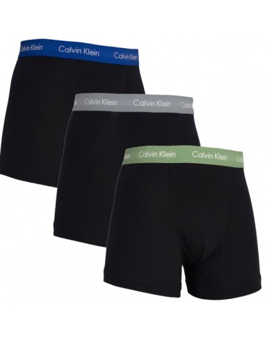 Calvin Klein Ondergoed color mix 3Pack Grey Blue Army Long Trunk
