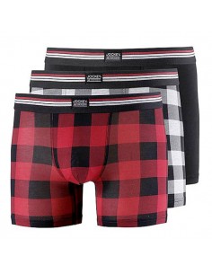 Jockey Boxershorts 3 pack Hawaiian Red long boxershorts