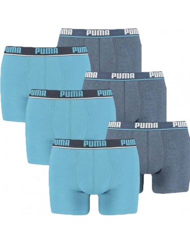 Puma Boxershort 6 pack ocean depths