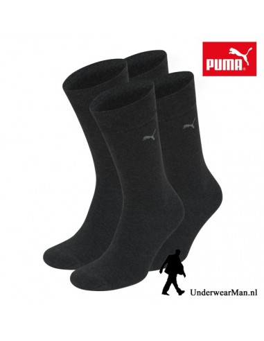 Puma Herensokken Classic 2Pack Antraciet