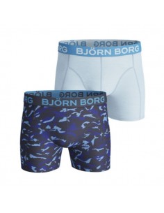 Björn Borg Boxershorts 2Pack BB ABSTRACT SHADE COTTON STRETCH SHORTS Peacoat