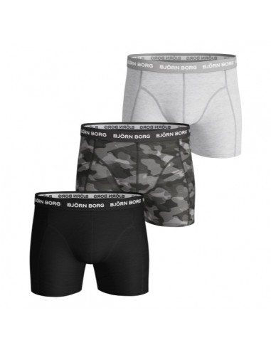 Björn Borg Boxershorts 3Pack SHADELINE SAMMY Black Beauty