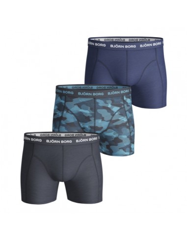 Björn Borg Boxershorts 3Pack SHADELINE SAMMY Total Eclipse