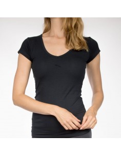 Claesens Dames T-Shirt Navy V-Hals 2