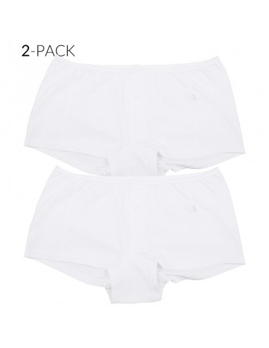 Claesens Dames Boxershorts 2Pack Wit 