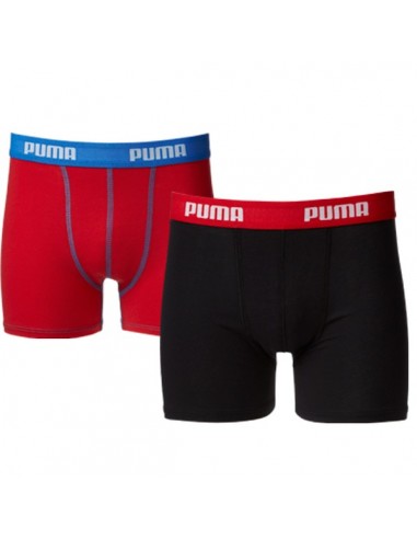 Puma Boxershort Rood Blauw 2Pack Boys