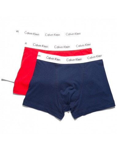 Calvin Klein Ondergoed Colors Red White Blue Low Rise Trunk 3pack
