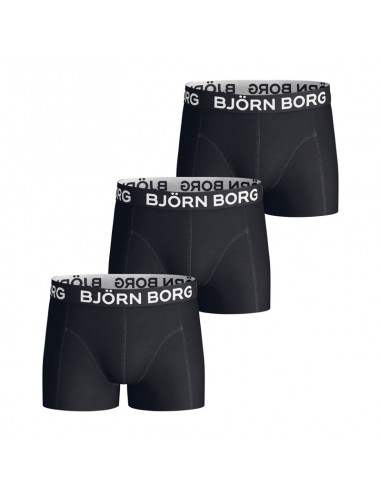 Bjorn Borg 3Pack Boys Shorts Noos Zwart Boxershorts