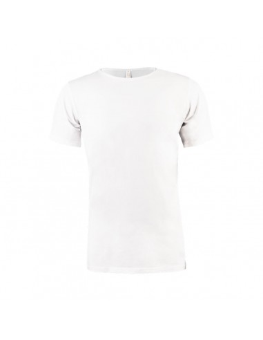 MuchachoMalo COTTON SOLID Heren T-Shirt Wit