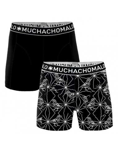 MuchachoMalo Black and White 2Pack Heren Boxershorts variant 2