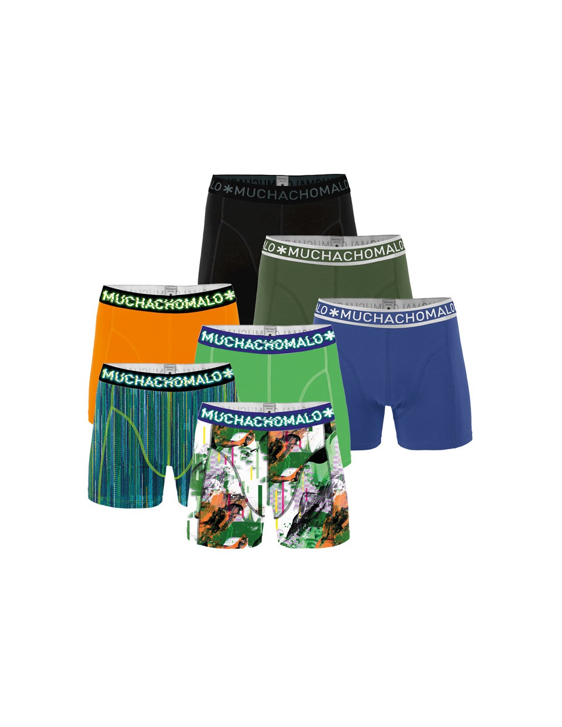 MuchachoMalo BLACK FRIDAY 9 Pack Boxershorts Herenondergoed - Underwear  Man.nl. Inclusief Verzendkosten! Supersnelle Levering.