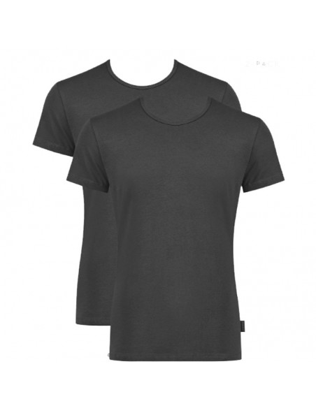Sloggi Men 24/7 2Pack T-shirt Zwart