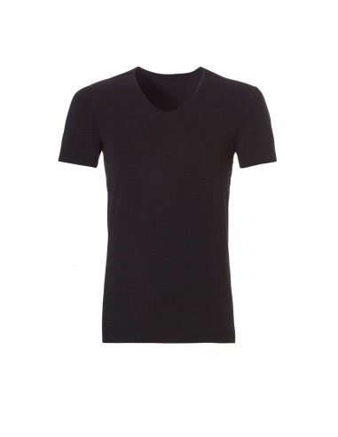 Ten Cate ondergoed Men Bamboo V-Shirt Zwart