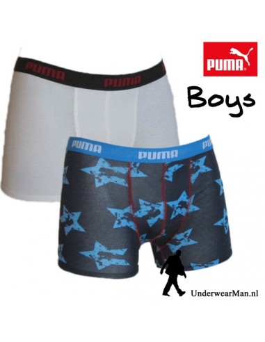 Puma Boxershort Duopak Superstar Blue