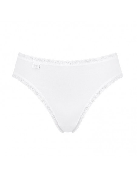 Sloggi 24/7 Cotton Lace Tai Slip Wit