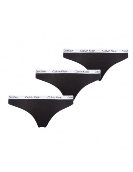 Calvin Klein Basic Cotton Bikini Zwart 3pack