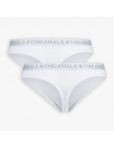 MuchachoMalo BASIC String Wit 2Pack Dames Ondergoed 2