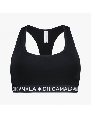 MuchachoMalo BASIC Racerback Top Zwart Dames Ondergoed