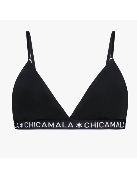 MuchachoMalo BASIC Triangle Top Zwart Dames Ondergoed