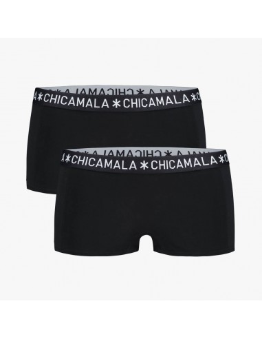 MuchachoMalo BASIC Short Zwart 2Pack Dames Ondergoed