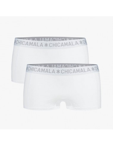 MuchachoMalo BASIC Short Wit 2Pack Dames Ondergoed