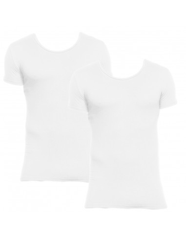 STORMEN Bamboe T-Shirt White 2Pack