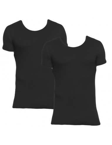STORMEN Bamboe T-Shirt Black 2Pack