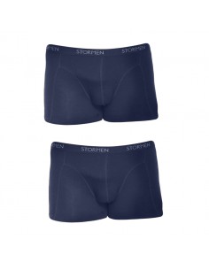 STORMEN Bamboe Boxershort Navy 2Pack