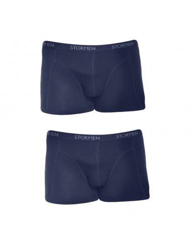 STORMEN Bamboe Boxershort Navy 2Pack