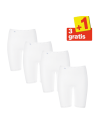 Sloggi Basic Long 4 pack Wit 3+1 Gratis