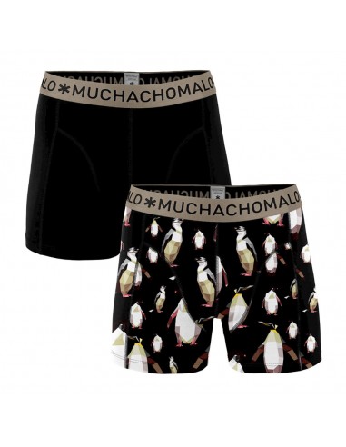 Heren Lolly 2-pack Boxershorts Microfiber Effen - Muchachomalo*