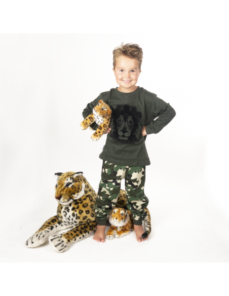 Frogs and Dogs Jongens Pyjama Lion Camouflage Rosin