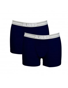 Alan Red Boxershort Lasting 2 Pack Navy