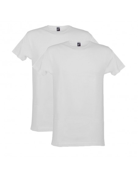 Alan Red T-Shirt Derby 2Pack Wit