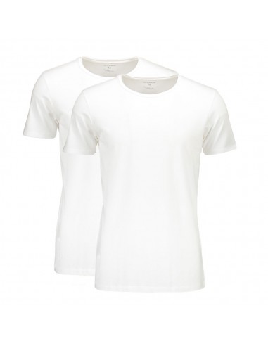 Suaque T-Shirt Round Neck 2Pack Wit