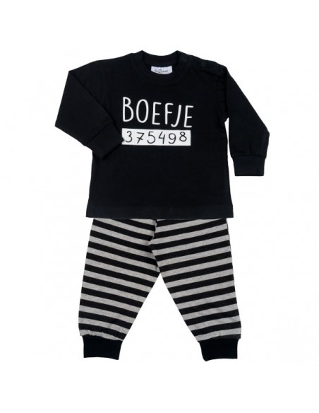 Fun2wear Pyjama Boefje Zwart